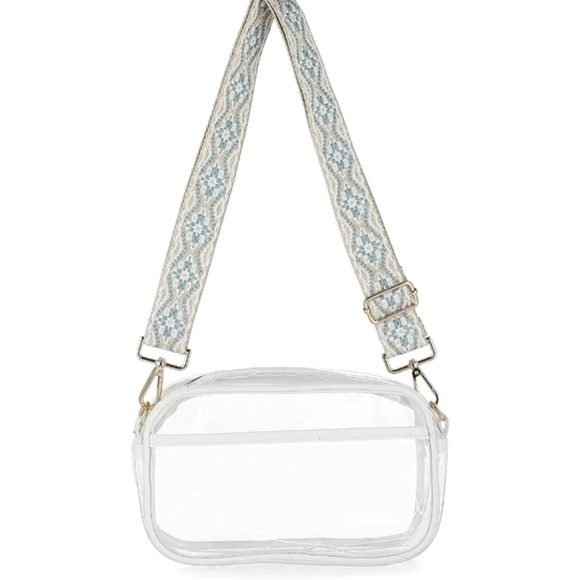 Bags Nwtpvc Stadiumconcert Crossbody Bags With Changeable Straps